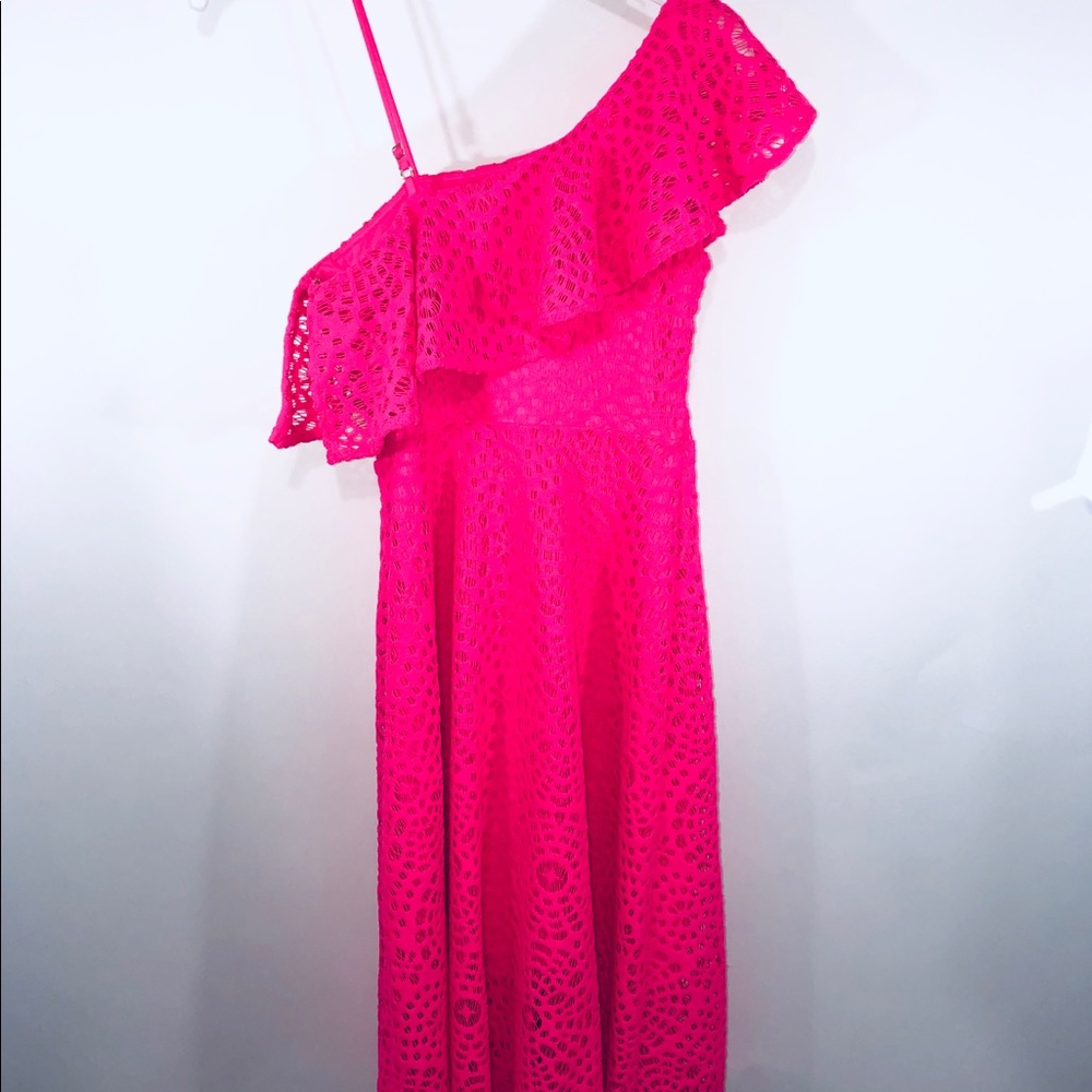 NWOT Lilly Pulitzer Crochet Lined Dress Size 00 - Picture 8 of 8
